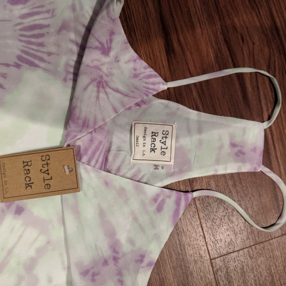 Boutique Tie Dye Tank - Picture 2 of 4
